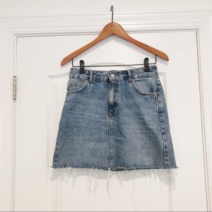 Topshop - Denim Mini Skirt